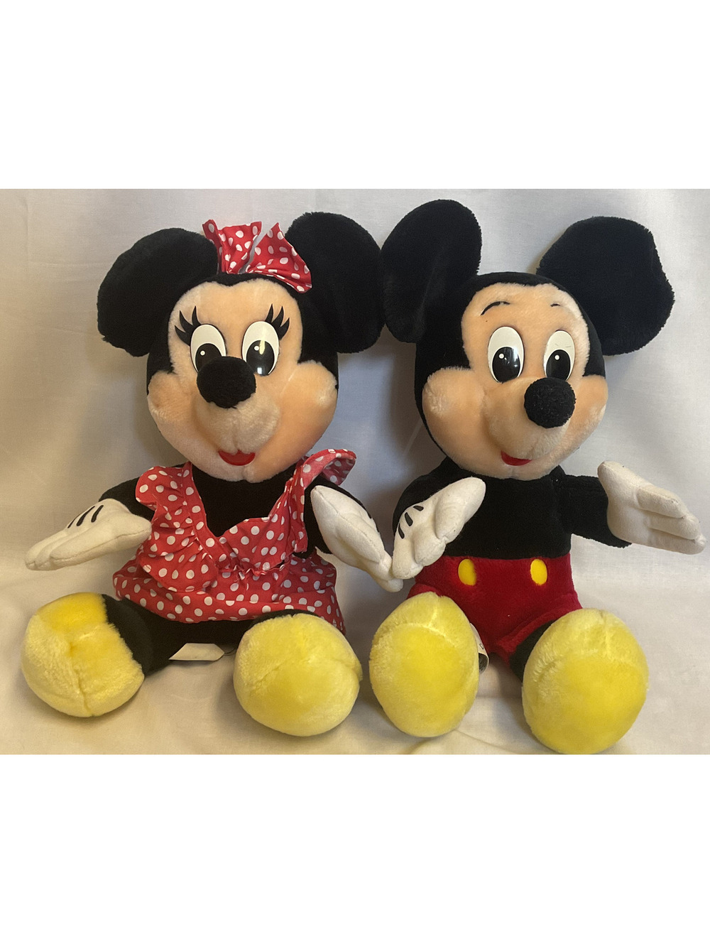 DisneyLand Mickey & Minnie Mouse Plushes